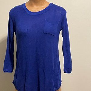 Glam @ Fame , blue sweater - size  small/medium -Brand New